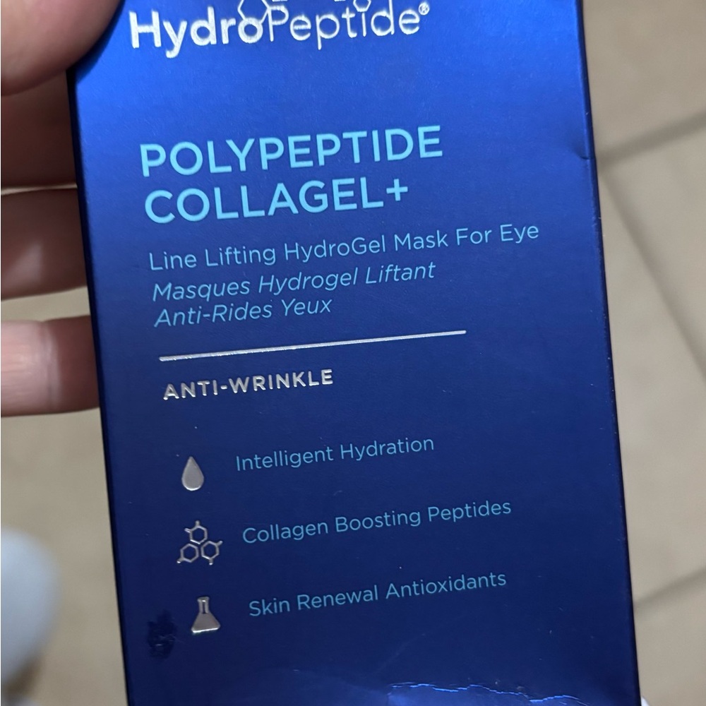 HydroPeptide Blue Polypeptide Collagel+ Eye Mask
